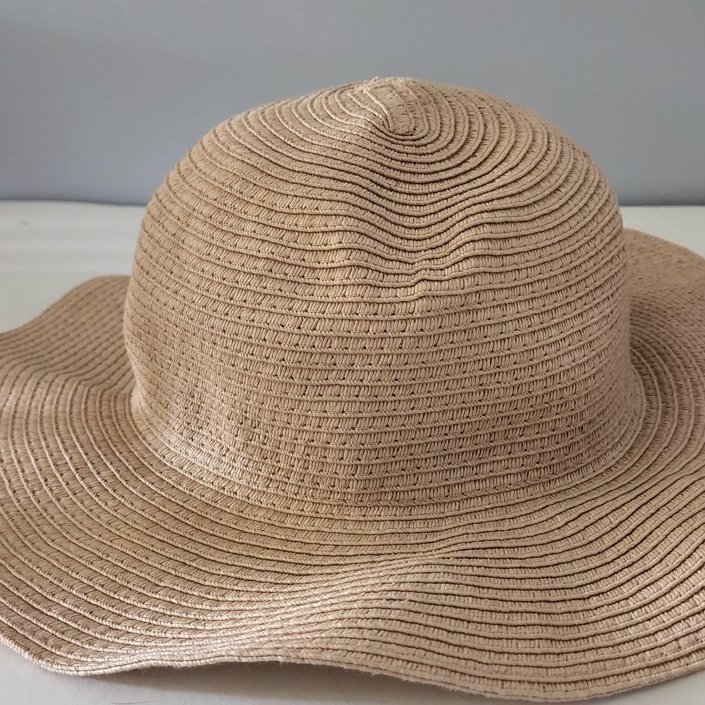 Madewell paper beach ⛱️ vacation hat M-L H6578 - Picture 3 of 7